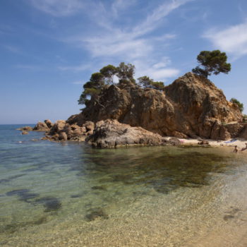 Platja de Cap Roig, Sant Antoni de Calonge. Alex Tremps.Arxiu d'Imatges Patronat de Turisme Costa Brava Girona
