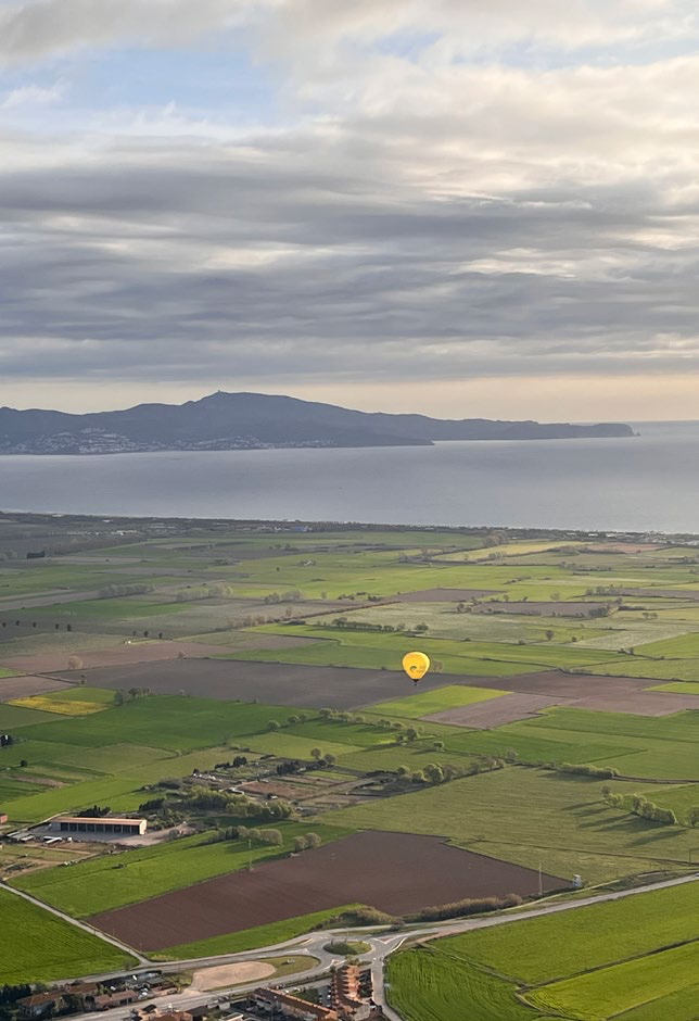 Vol en globus per l'Empordà